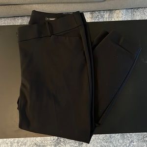 Loft plus size marisa skinny pant- black